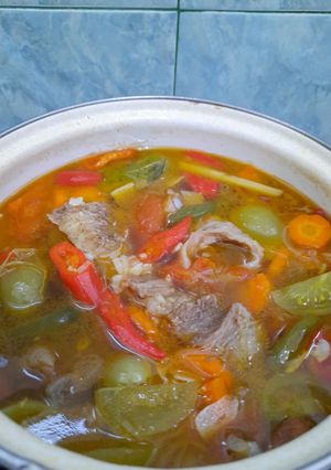 Foto resep 46. Asem Asem Iga Sapi