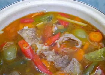 Masakan Unik 46. Asem Asem Iga Sapi Ala Warteg