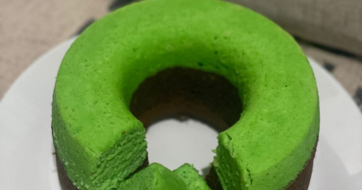 Bolu Kukus Pandan Coklat