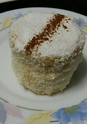 Foto principal de Hojaldre con crema y coco