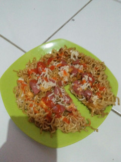 Foto resep Pizza mie sederhana