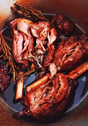 Una foto de Gigot de cordero