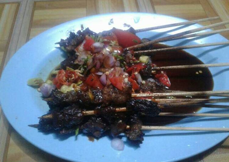 Sate daging simpel..empukkk