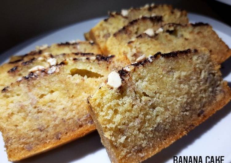 Resep Banana Cake Anti Gagal