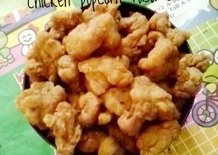Chicken popcorn rasa seru🍗🍟
