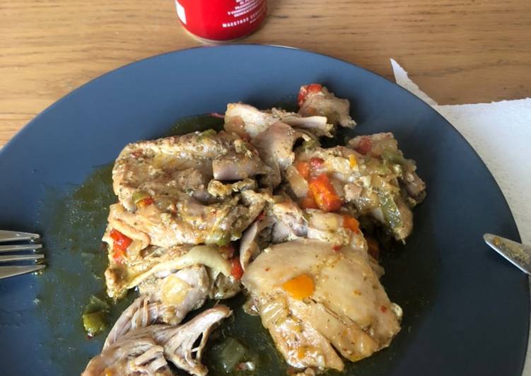Pollo a la cerveza