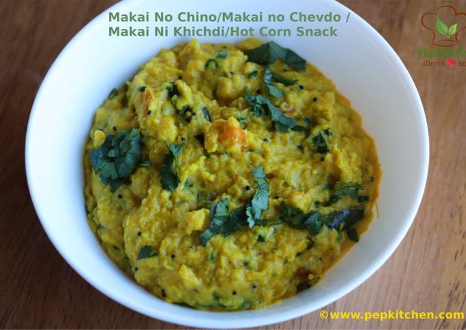 Recipe: Tasty Makai No Chino/ Makai No Chevdo/ Makai Ni Khichdi/ Hot Corn Snack