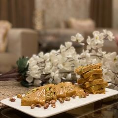 A picture of Baisan ki burfi.