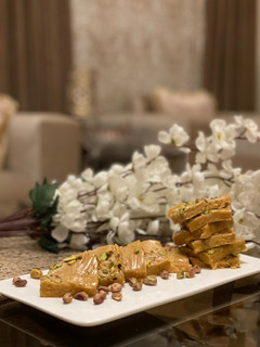 A picture of Baisan ki burfi.