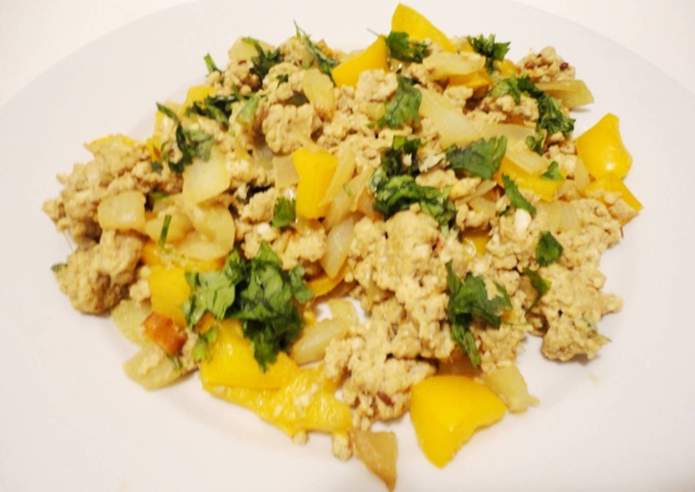 Egg Bhurji ~ FANCY Scrambled Eggs