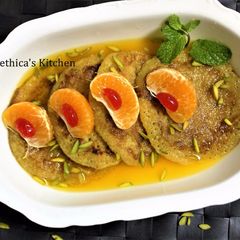 A picture of Ramadan Special - Orange Malpua.