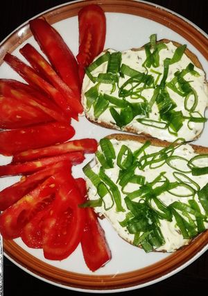 O poză a rețetei Mic- dejun cu Almette home made.