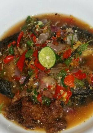 Foto resep Pecak ikan mas