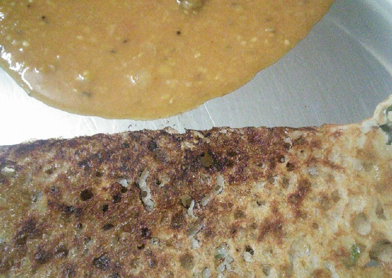 Onion Rava dosa