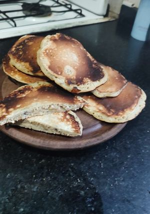 Una foto de Panquecitos de banana 🥞🍌