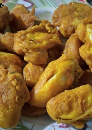 A picture of Egg Pakorhay.
