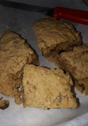 Foto resep Soft scone (oatmeal raisin)