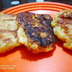 A picture of Chicken mince tikki.