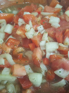 Una foto de Salsa criolla
