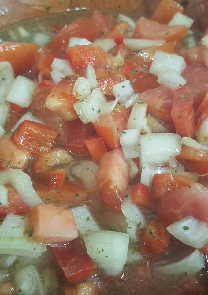 Una foto de Salsa criolla