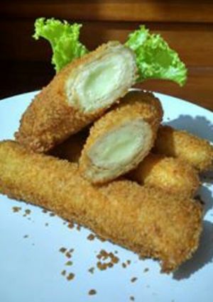 Foto resep Roti Gulung vla vanilla