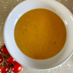 A picture of Red Lentil & Tomato Soup 🍅.
