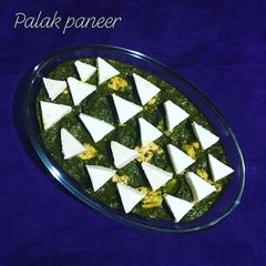 Palak Paneer A picture of Palak Paneer.