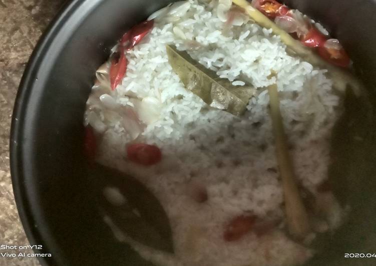 Nasi liwet magicom
