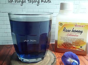 Foto resep Teh bunga telang madu