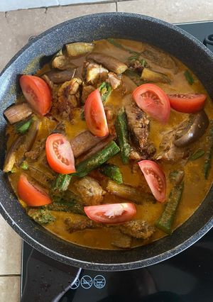 A picture of Curry Fish.