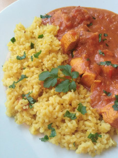 A picture of Vickys Homemade Onion Pilau Rice, GF DF EF SF NF.