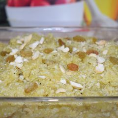 A picture of Lauki Ka Halwa.