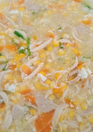Foto resep Sup jagung manis