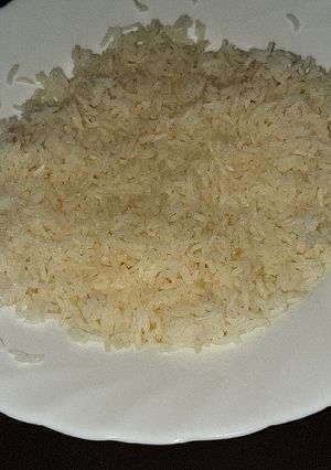 A picture of Simple way of boiling rice.