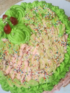 Vanilla cake ainihin hoton girkin