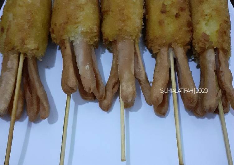 Resep Sotang (Sosis Kentang) Gurita Anti Gagal