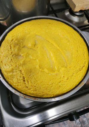 Una foto de Tortilla de zucchini y zanahorias