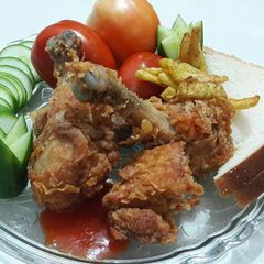 A picture of Crispy fried chicken.