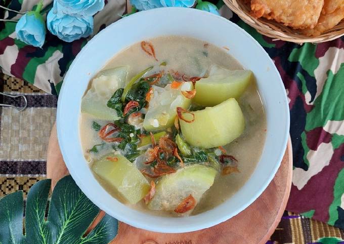 Cara membuat Bobor Kangkung Labu Cara membuat Bobor Kangkung Labu