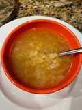 SOPA DE PORO Y PAPA 🥔 🥣