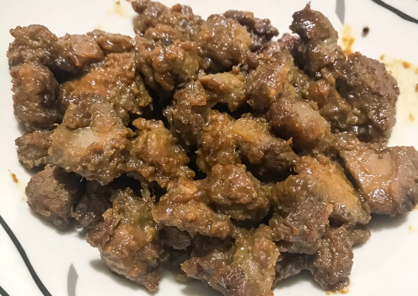 Sate Babi Manis No Tusuk Tusuk