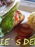 Sándwich de clara y jamón