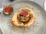Tartelette aux figues et fromage de chèvre