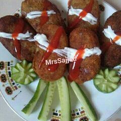 A picture of Potato Vege Cutlets.