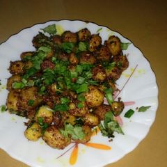 A picture of Aloo achari.
