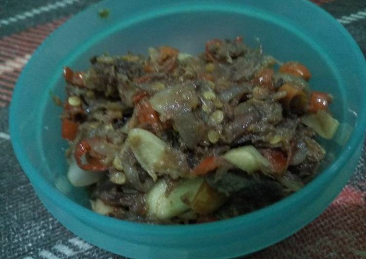 Resep Sambel ikan peda Lezat