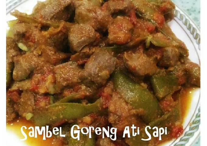 Sambel Goreng Ati Sapi