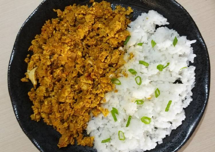 Resep Nasi Kari Telur Anti Gagal