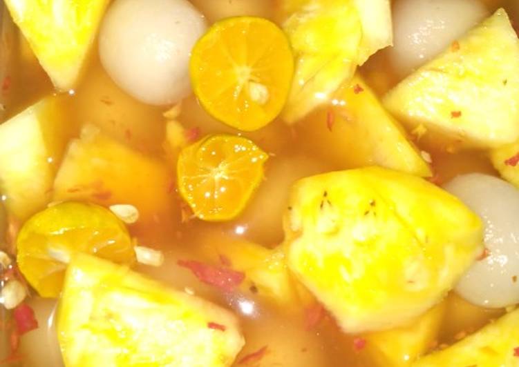 Resep masakan Asinan rambutan nanas | Cara Membuat Asinan rambutan nanas Yang Enak dan Simpel