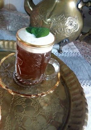 صورة لوصفة شاي جزائري